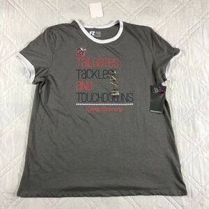 LU Liberty University Womens Gray Russell T shirt‎ XL nwt